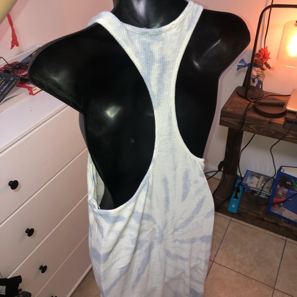 COPY - Zara size Large ribbed Tie die Dress. - Picture 4 of 7